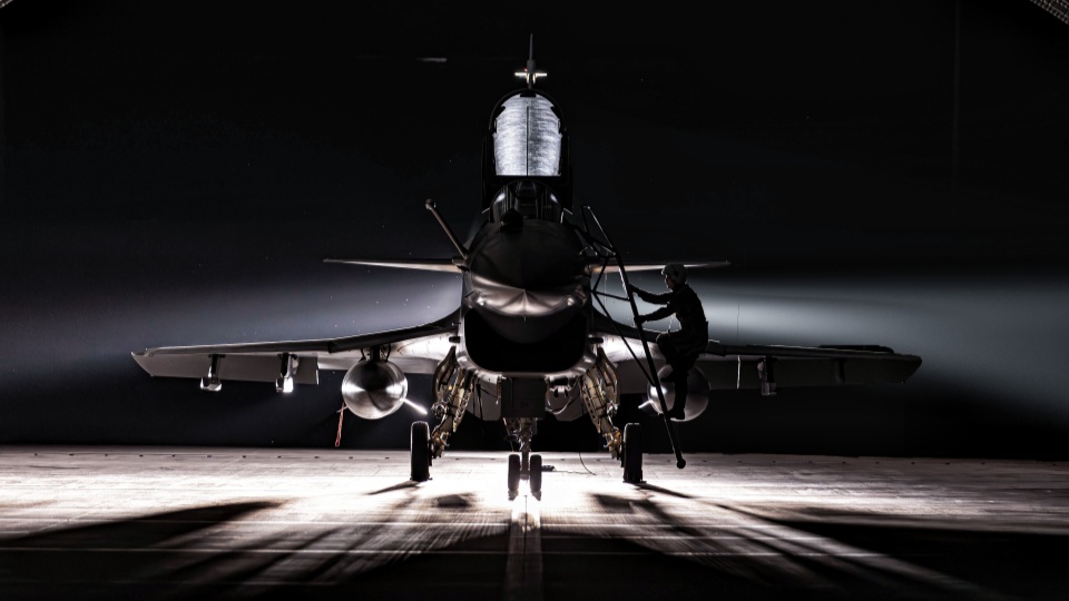 Day and night, J-10 fighters keep flying