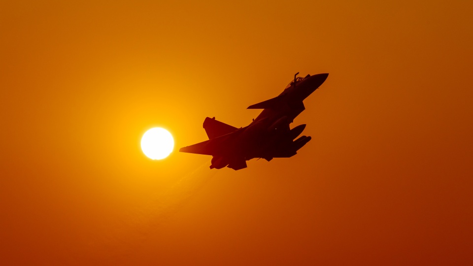 J-10 fighters soar into gold
