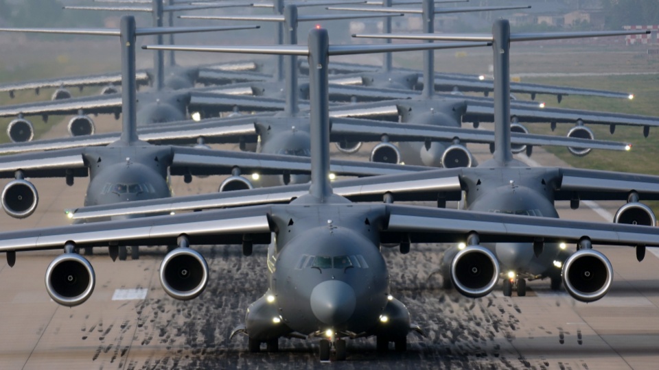 China's Y-20 Transport Aircraft