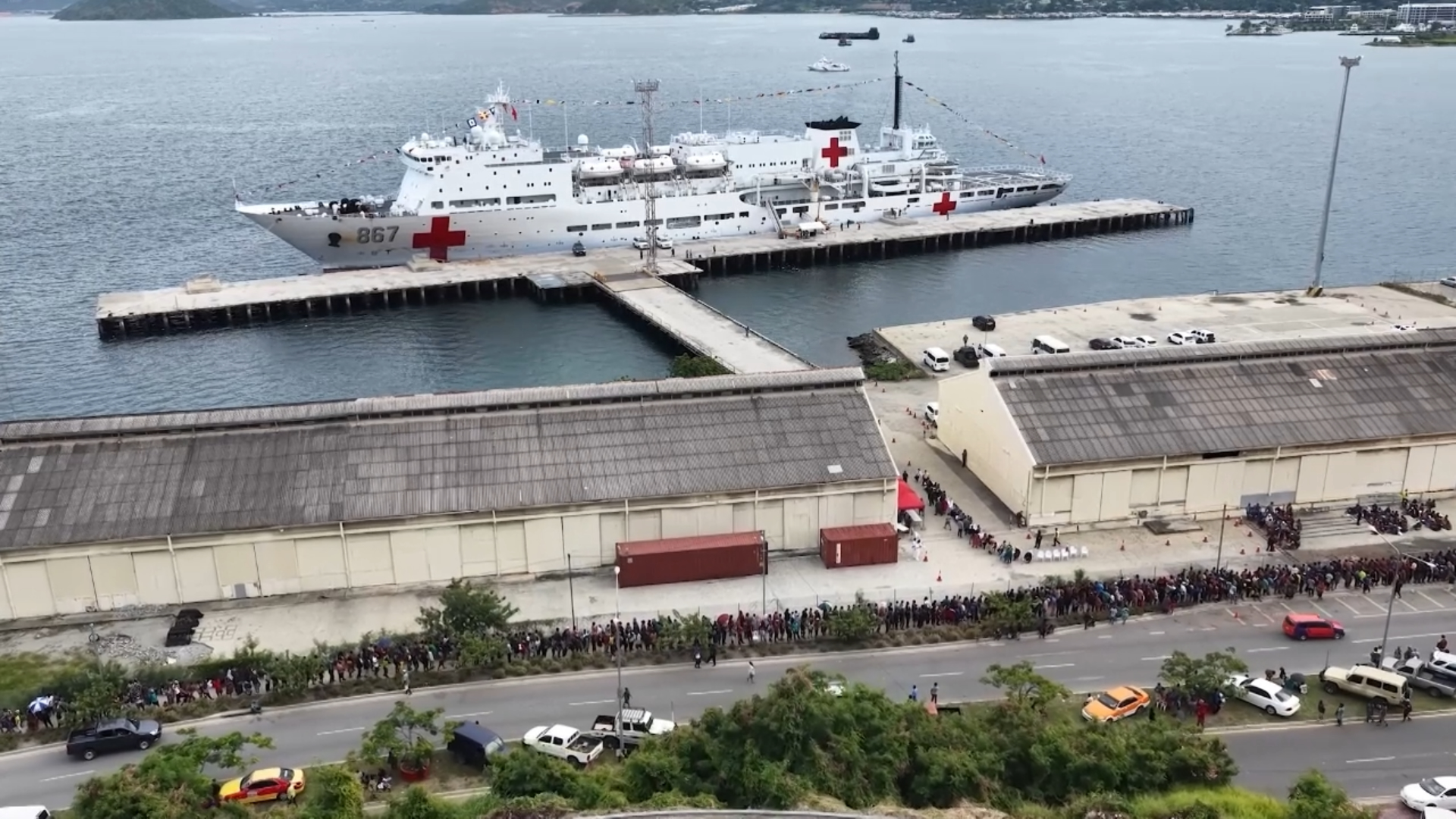 PLAN Hospital Ship Silk Road Ark Treats over 5,400 Patients in Papua New Guinea