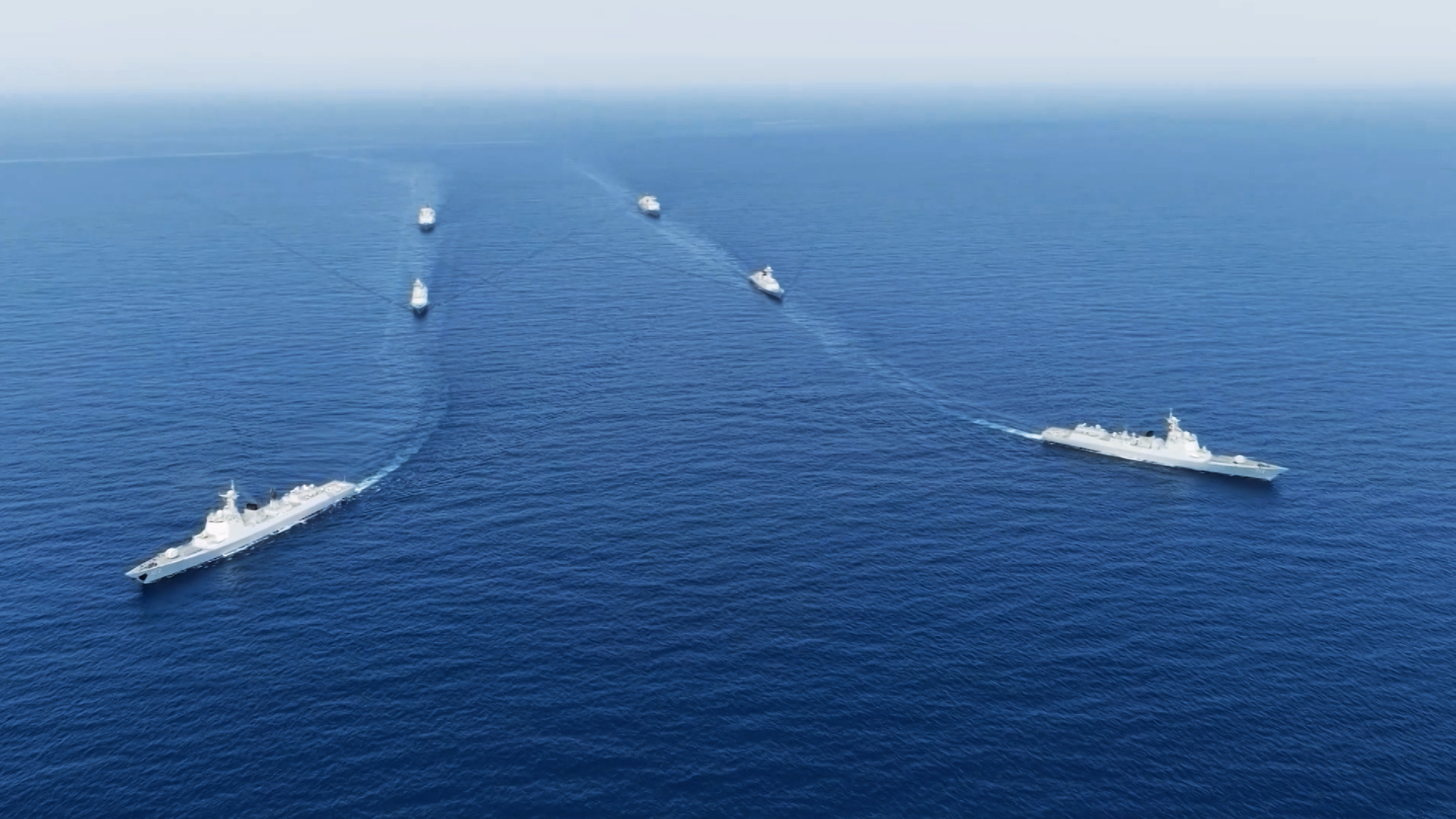 48th and 49th Chinese Naval Escort Task Forces Conduct Mission Handover