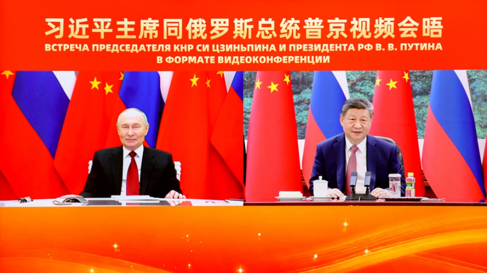 China, Russia should jointly maintain global strategic stability amid turbulent int'l landscape: Xi