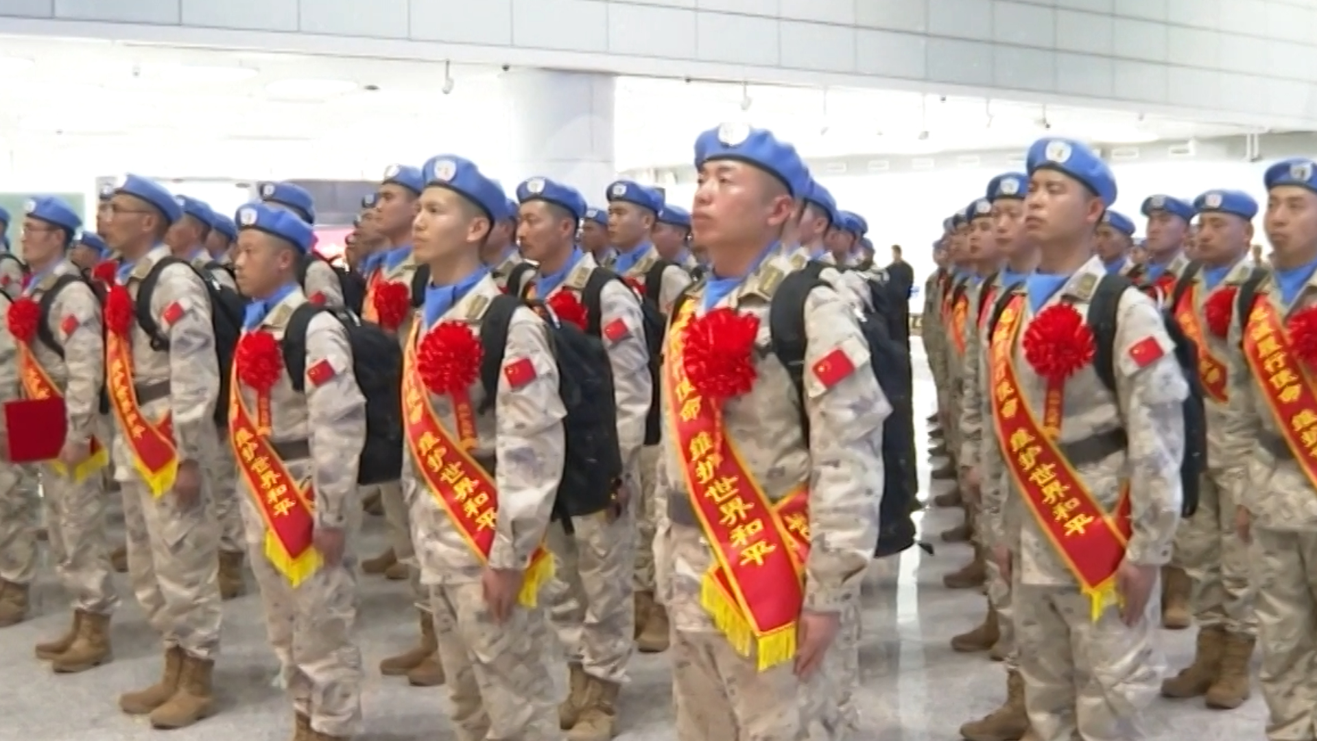 16th Chinese Peacekeeping Force to South Sudan (Wau) Sets off 