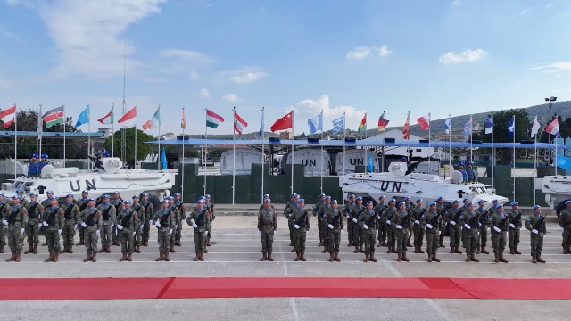 Chinese peacekeeping force to Lebanon completes 23rd rotation
