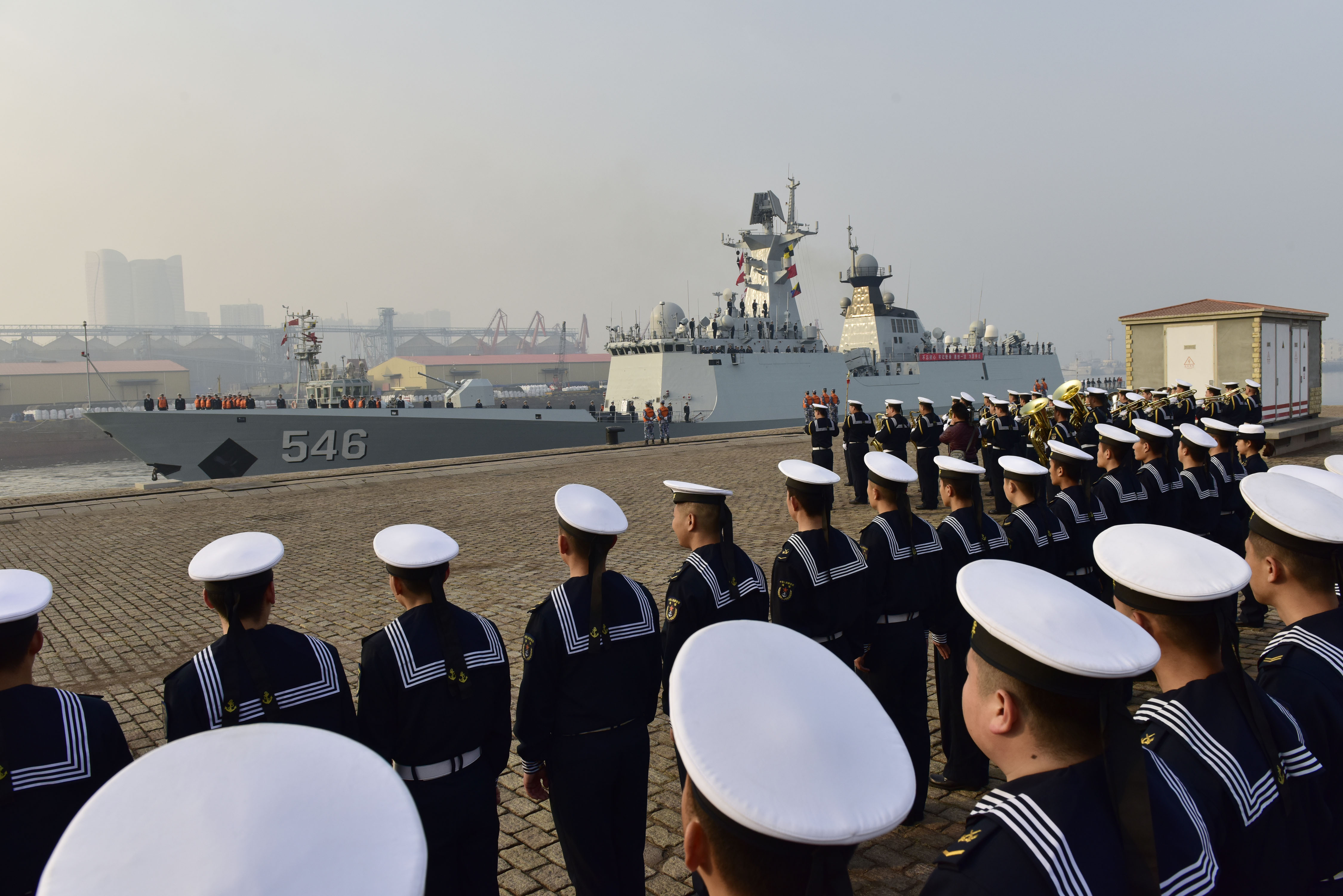28th Chinese naval escort taskforce sets sail fo