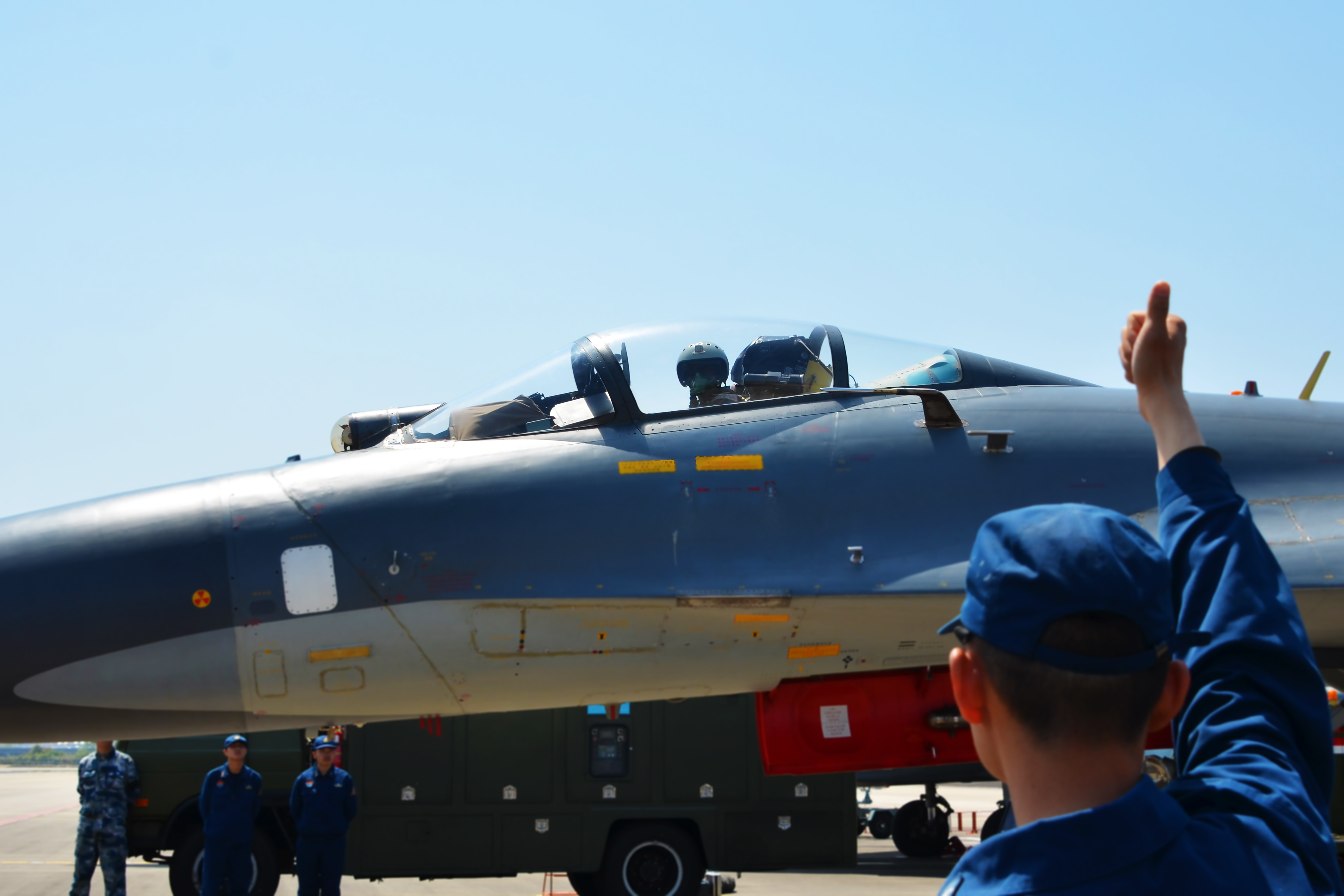 pilots fly third-generation fighter jets for first time