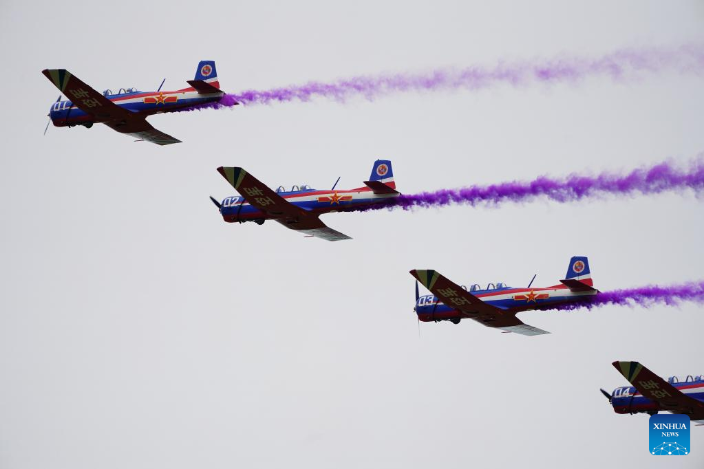 Changchun Air Show in NE China's Jilin Ministry of National Defense