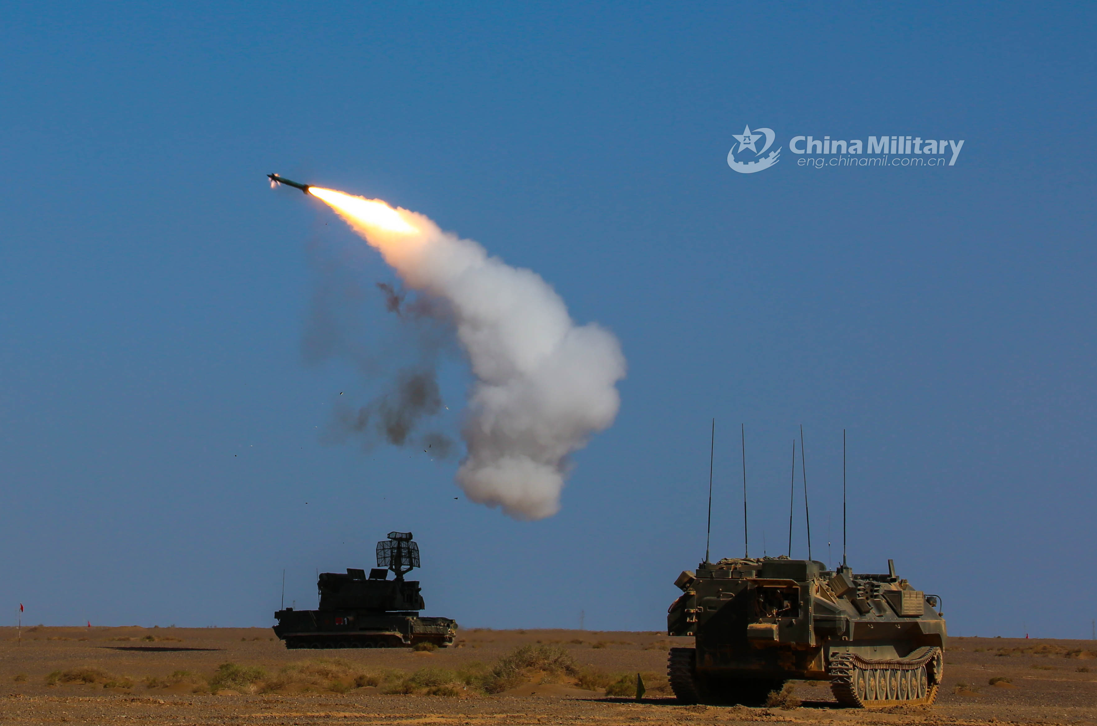 Tor Anti Aircraft Missile System Fires At Aerial Target Ministry Of National Defense 