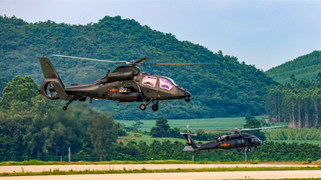 Choppers take off for tactical training