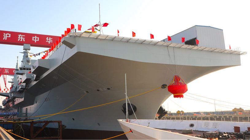 China launches new-generation amphibious assault ship