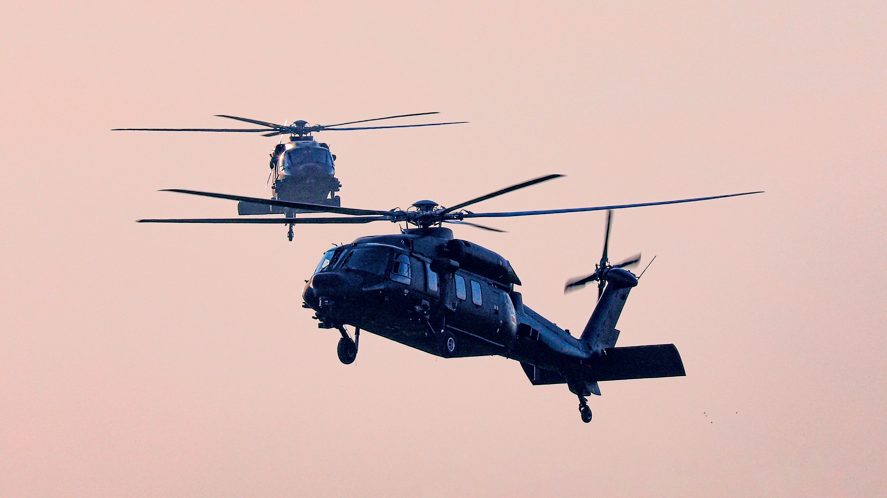 Choppers engage in round-the-clock training