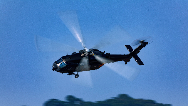 Multi-type choppers engage in flight training