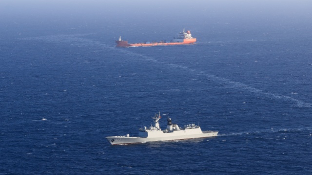 Chinese naval escort taskforce completes 1661st escort mission