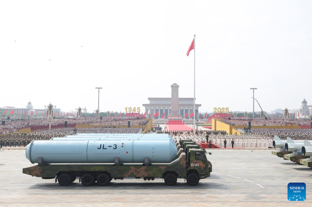 (V-Day) China unveils nuclear triad for first time in parade - Ministry ...
