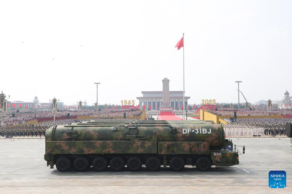 (V-Day) China unveils nuclear triad for first time in parade - Ministry ...