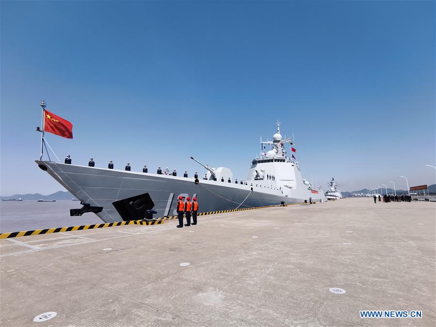 China sends new naval fleet for escort mission - Ministry of National ...