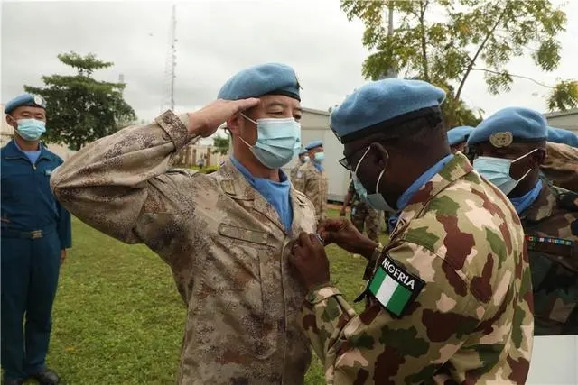 2nd Chinese Peacekeeping Helicopter Contingent To Abyei Awarded UN ...