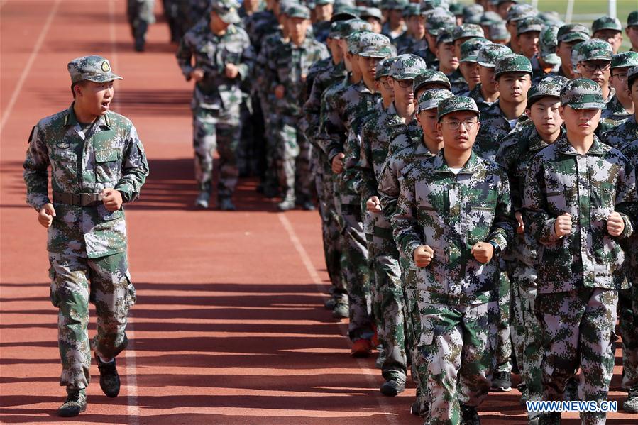 Schools organize military training programs for students as new ...