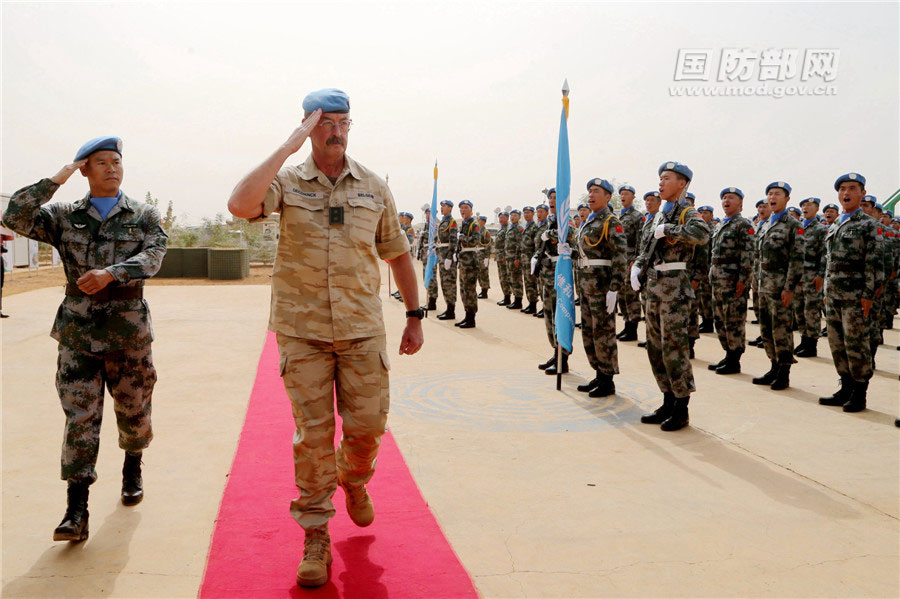 Chinese Peacekeepers To Mali Awarded Un Peace Medals Of Honor