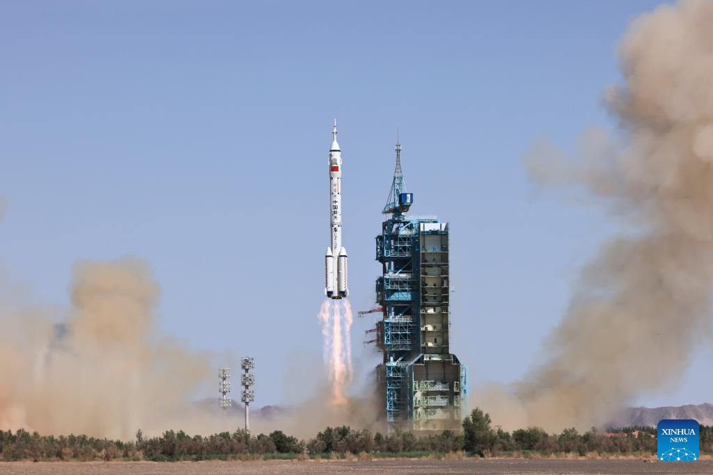 China launches crewed mission to complete space station construction ...