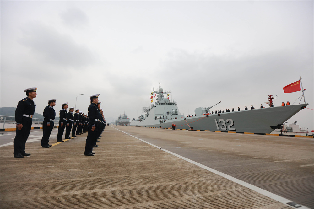 Chinese Naval Escort Taskforce Returns Home - Ministry Of National Defense