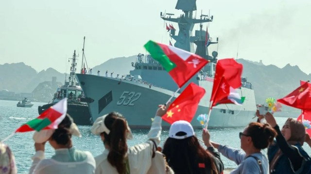 44th Chinese Naval Escort Taskforce Arrives In Muscat, Oman - Ministry ...